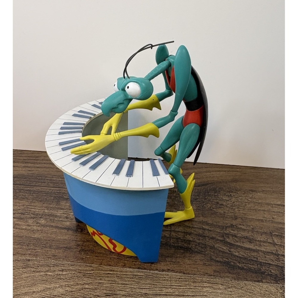Space Ghost Coast To Coast Zorak 6" Action Figure W Piano Accessory